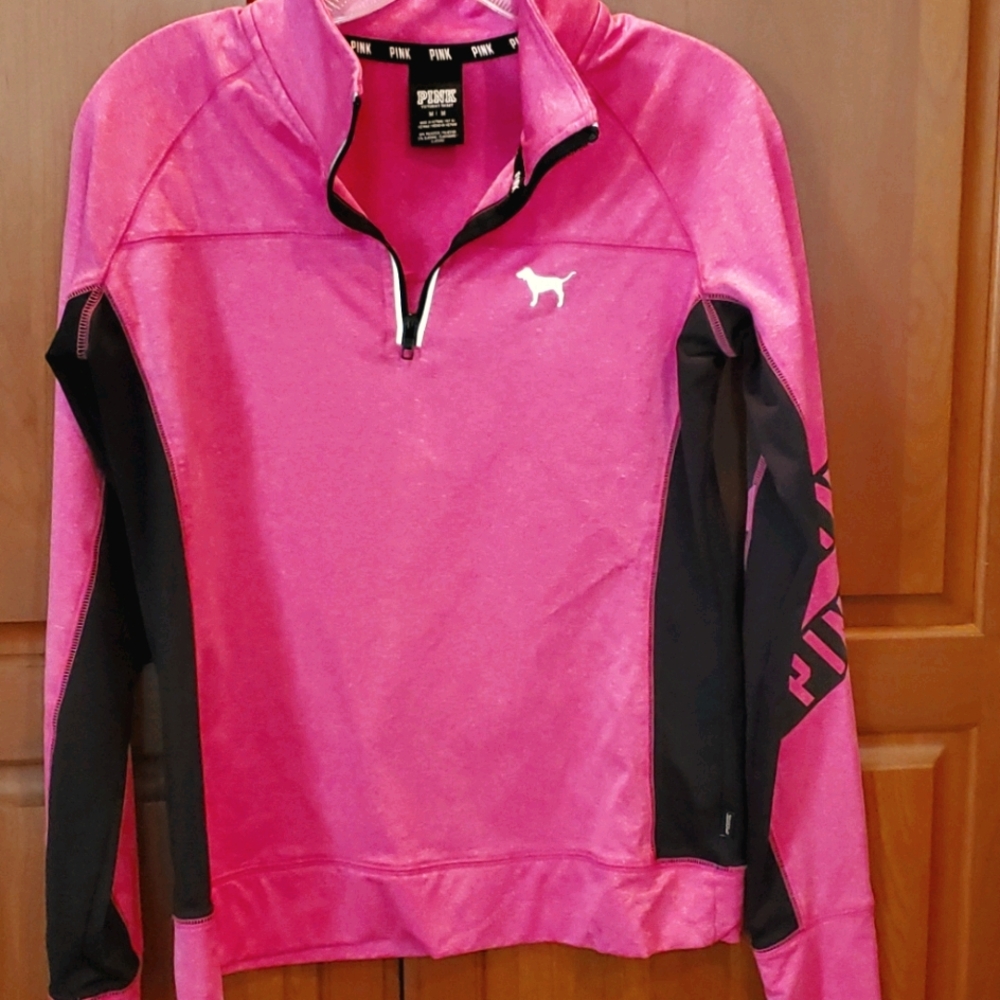 PINK Quater zip